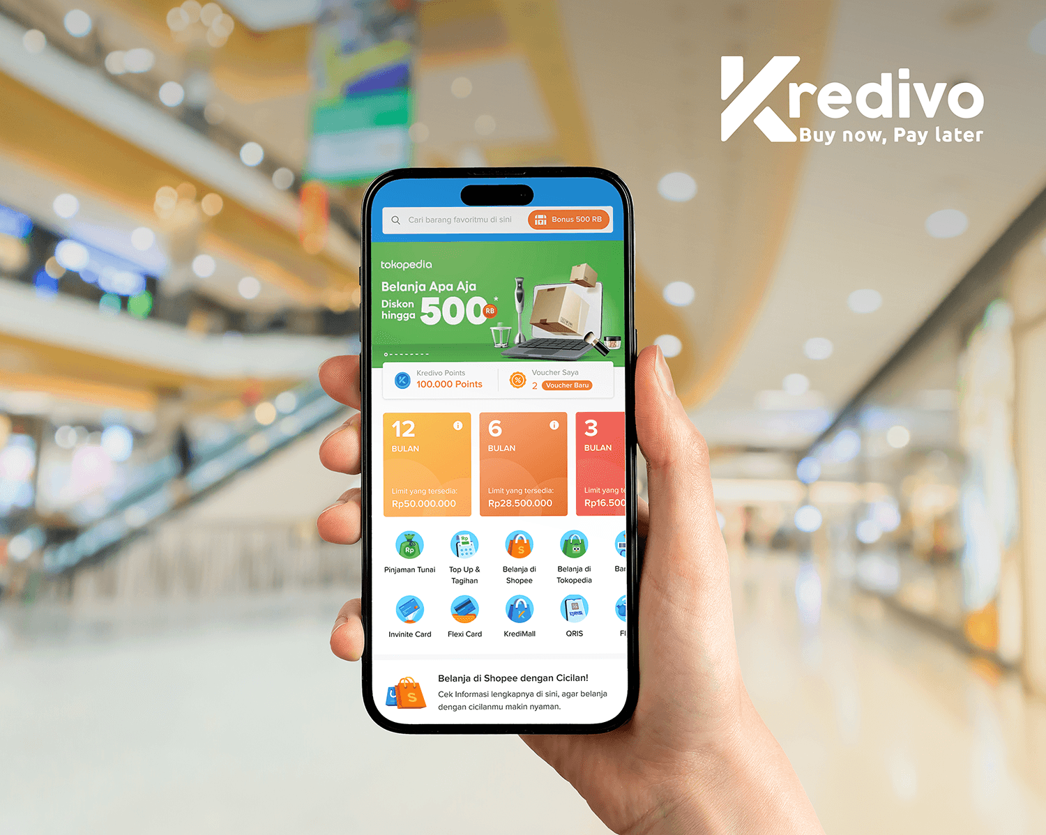 In the last five years, the number of Kredivo users has increased twentyfold (20x), demonstrating the popularity and success of this service.